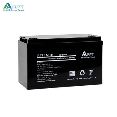 قیمت خوب 1280Wh باتری اسید سرب ذخیره سازی خورشیدی 100ah 12v Lifepo4 باتری لیتیوم آنلاین