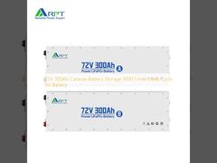 باتری کاروان 72 ولت 300 آمپر ذخیره سازی 3000 بار چرخه عمیق باتری RV